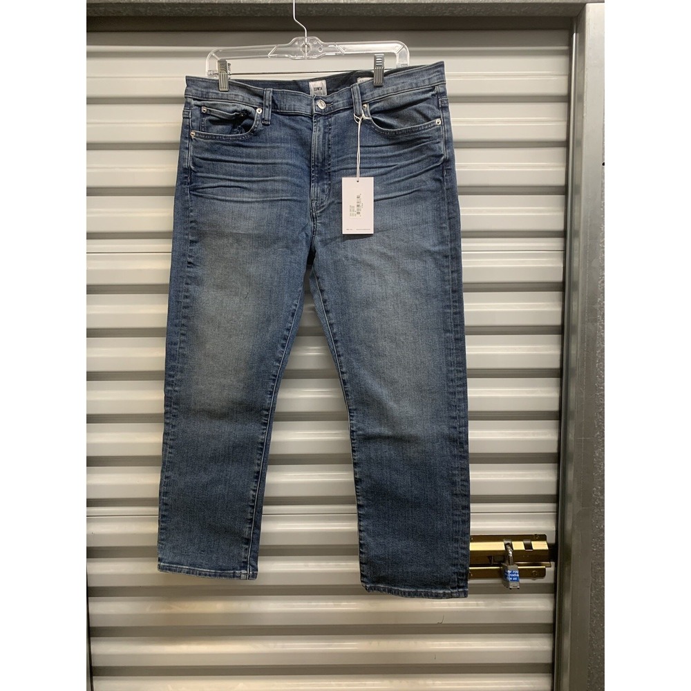 NWT Edwin Jeans Elin Crop Straight Leg Denim, Color: Ambition Womens Size 33x25